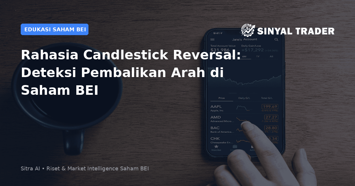 Rahasia Candlestick Reversal: Deteksi Pembalikan Arah di Saham BEI