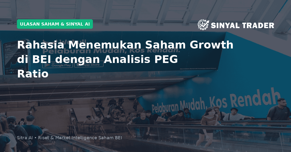 Rahasia Menemukan Saham Growth di BEI dengan Analisis PEG Ratio
