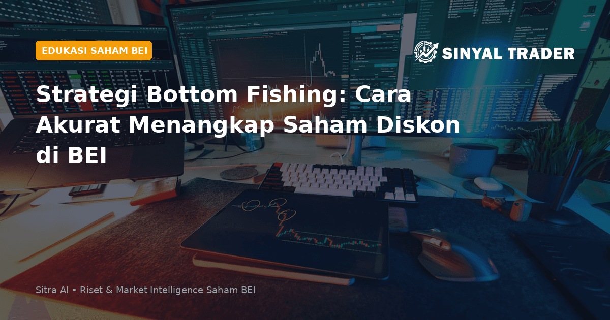 Strategi Bottom Fishing: Cara Akurat Menangkap Saham Diskon di BEI