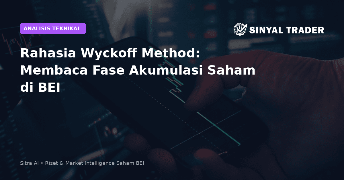 Rahasia Wyckoff Method: Membaca Fase Akumulasi Saham di BEI